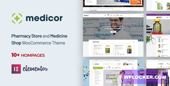 Medicor v1.7.7 – Medical Clinic & Pharmacy WooCommerce WordPress Theme