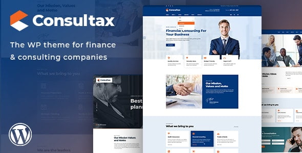 Consultax v1.2.0 – Financial & Consulting WordPress Theme