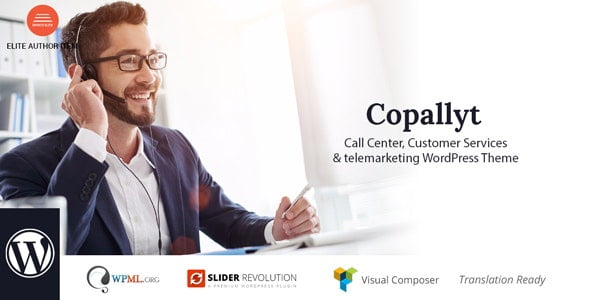 Copallyt v4.6 – Call Center & Telemarketing WordPress Theme