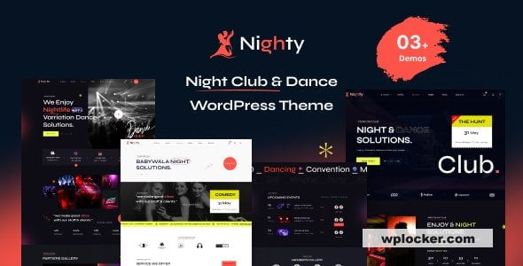 Nighty v1.0.4 – Night Club WordPress Theme