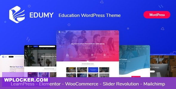 Edumy v1.2.20 – LMS Online Education Course WordPress Theme