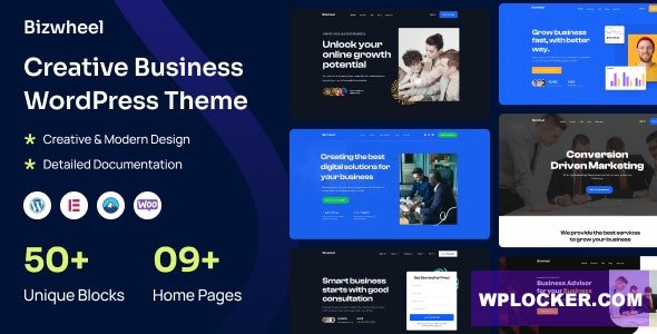 Bizwheel v2.1.0 – Creative Business WordPress Theme