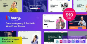 Harry v1.2.2 – Creative Agency & Portfolio WordPress Theme + RTL  nulled