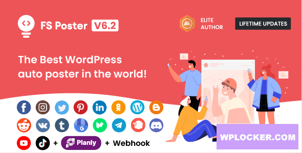 FS Poster v6.5.6 – WordPress Auto Poster & Scheduler  nulled