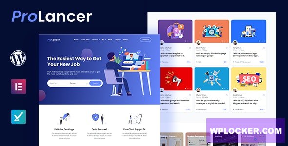 Prolancer v1.4.1 – Freelance Marketplace WordPress theme  nulled