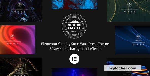 Mountain v5.0.0 – Elementor Coming Soon WordPress Theme