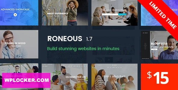 Roneous v2.0.4 – Creative Multi-Purpose WordPress Theme