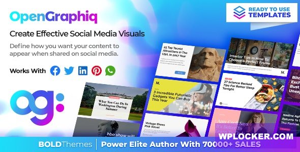 OpenGraphiq v1.1.5 – WordPress Social Image Generator