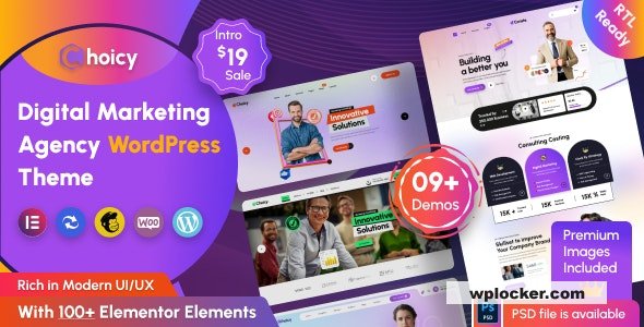 Choicy v1.0.3 – Digital Marketing Agency WordPress Theme