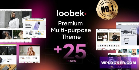 Loobek v1.0.9 – Elementor Multipurpose WooCommerce Theme