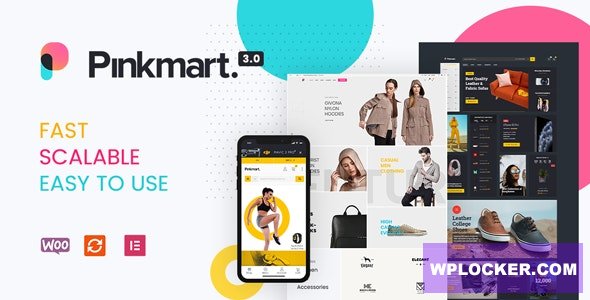 Pinkmart v4.2.0 – AJAX theme for WooCommerce  nulled