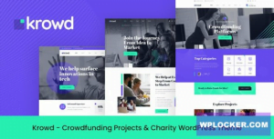 Krowd v1.3.4 – Crowdfunding & Charity WordPress Theme