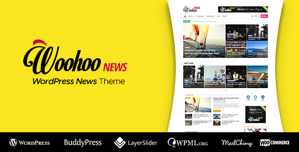 Woohoo v2.5.4 – WordPress news and magazine multi-concept website theme  nulled