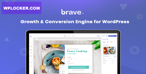 Brave v0.6.6 – Drag n Drop WordPress Popup, Optin, Lead Gen & Survey Builder  nulled