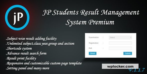 JP Students v1.1.7 – Result Management System Premium