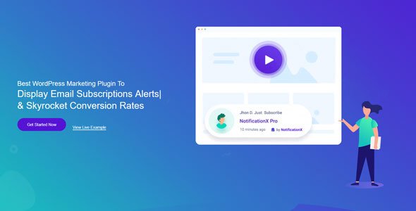 NotificationX v2.8.11 – Best WordPress Marketing Plugin  nulled