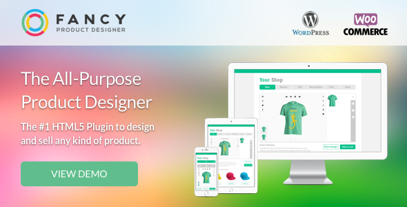 Fancy Product Designer v6.1.7 – WooCommerce plugin