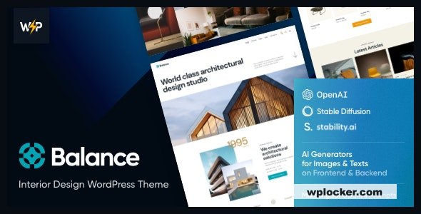 Balance v1.0 – Interior Design WordPress Theme