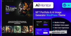 AI Mentor v1.0 – AI Image Generator WordPress Theme