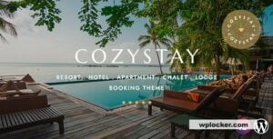 CozyStay v1.3.0 – Hotel Booking WordPress Theme