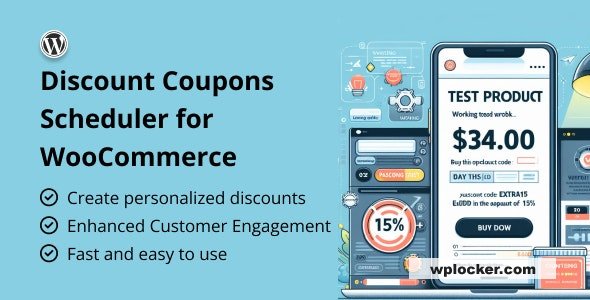 Discount Coupons Scheduler for WooCommerce v1.0