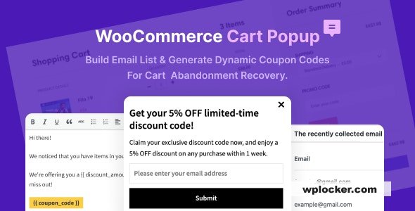 WooCommerce Cart Popup v1.0 – For Cart Abandonment Recovery