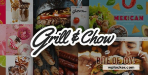 Grill and Chow v1.5 – Fast Food & Pizza Theme