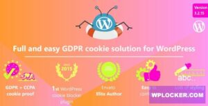WeePie Cookie Allow v3.4.8 – Easy & Complete Cookie Consent