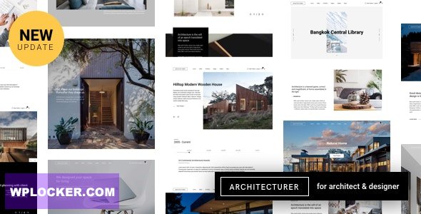 Architecturer v3.8.6 – WordPress for Interior Designer  nulled