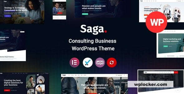 Saga v2.3 – Business Consulting WordPress Theme