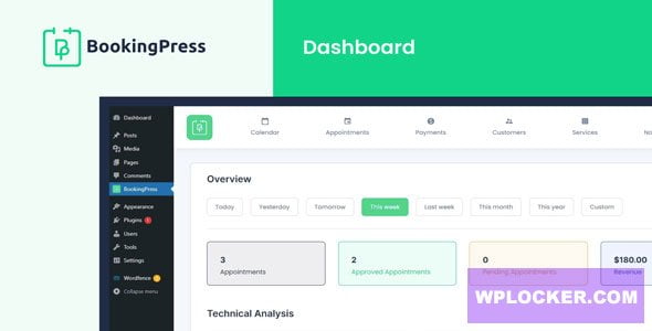 BookingPress Pro v3.5 – Appointment Booking plugin  nulled