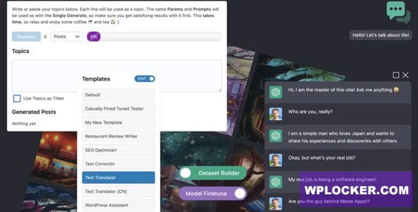 AI Engine Pro v2.2.63 – ChatGPT Chatbot, GPT Content Generator, Custom Playground & Features