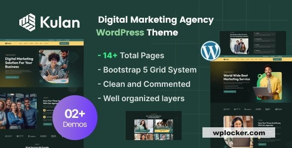 Kulan v1.0 – Digital Marketing Agency WordPress Theme