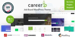 CareerUp v2.3.37 – Job Board WordPress Theme