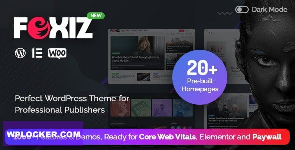 Foxiz v2.3.4 – WordPress Newspaper News and Magazine  nulled