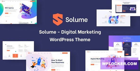Solume v1.0.6 – Digital Marketing WordPress Theme
