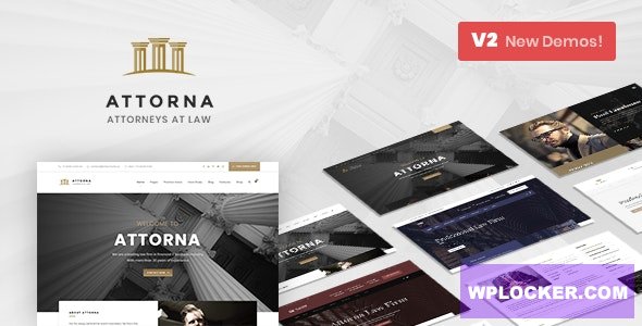 Attorna v3.0.2 – Law, Lawyer & Attorney  nulled