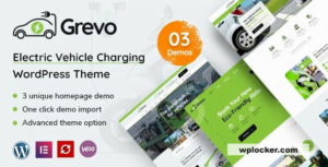 Grevo v1.8 – Electric Vehicle Charging WordPress Theme