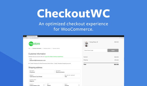 CheckoutWC v9.0.34 – Optimized Checkout Page for WooCommerce  nulled