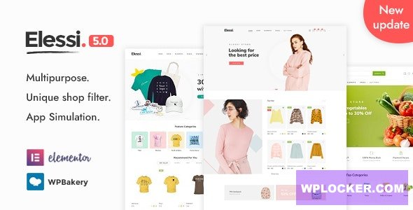 Elessi v6.0.9.1 – WooCommerce AJAX WordPress Theme – RTL support