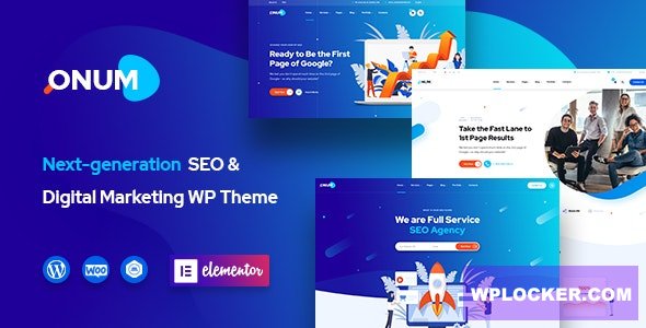 Onum v1.2.16.4 – SEO & Marketing Elementor WordPress Theme