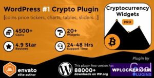 Cryptocurrency Widgets Pro v3.9 – WordPress Crypto Plugin  nulled