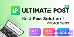 Ultimate Post Kit Pro v3.10.6  nulled