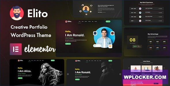 Elito v1.0.4 – Creative Portfolio WordPress Theme