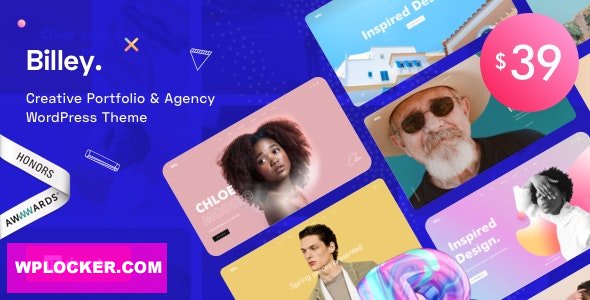 Billey v1.8.7 – Creative Portfolio & Agency WordPress Theme