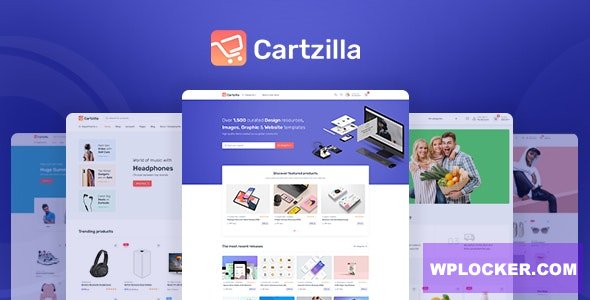 Cartzilla v1.0.42 – Digital Marketplace & Grocery Store WordPress Theme