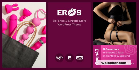 Eros v1.0 – Sex Shop & Lingerie Store WordPress Theme