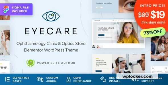 Eye Care v1.0.1 – Eye Clinic & Family Optometrist WordPress Theme