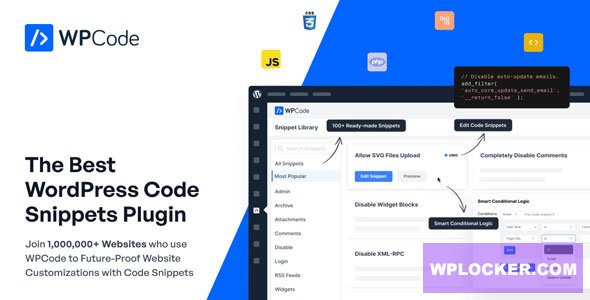WPCode Pro v2.2.3.1 – The Best WordPress Code Snippets Plugin  nulled