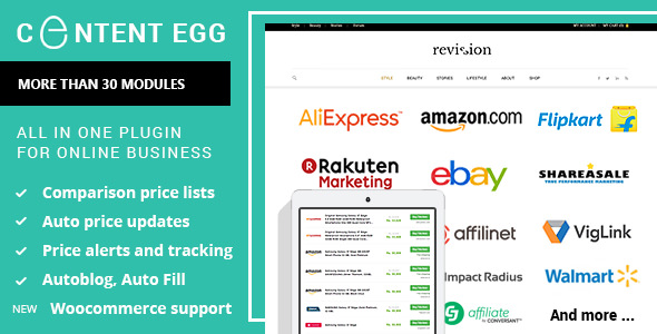 Content Egg v15.0.1 – all in one plugin for Affiliate